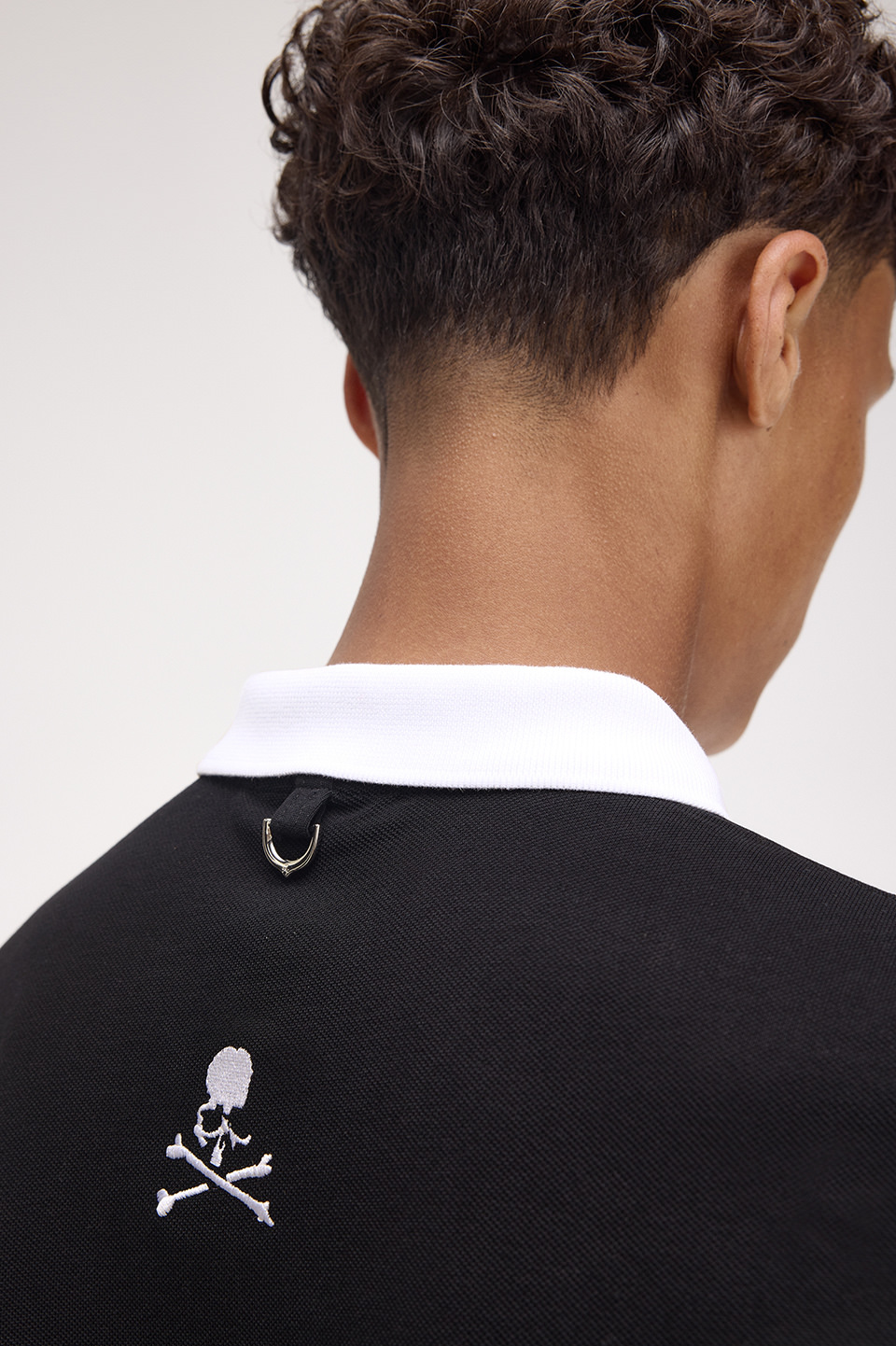 Mastermind Plain Polo Shirt(M 102：BLACK): | FRED PERRY