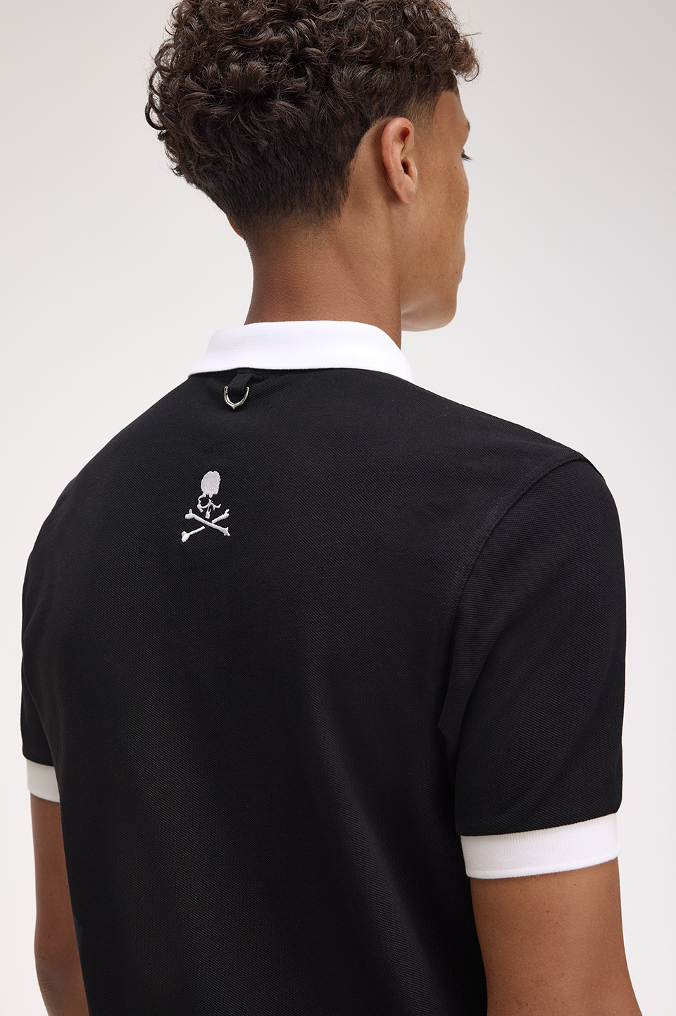 Mastermind Plain Polo Shirt(M 102：BLACK): | FRED PERRY