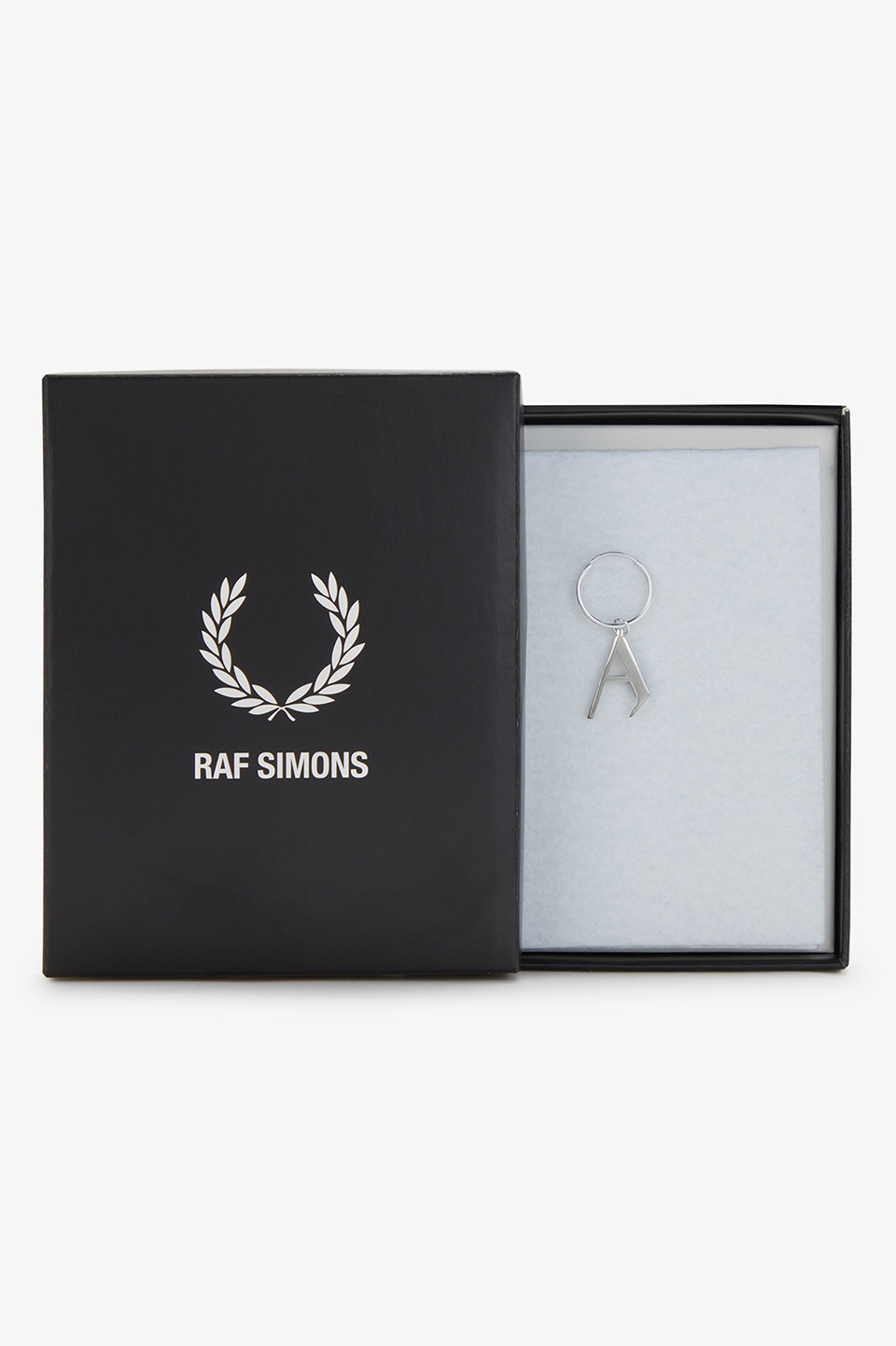 Fred Perry × Raf Simons Silver Earring