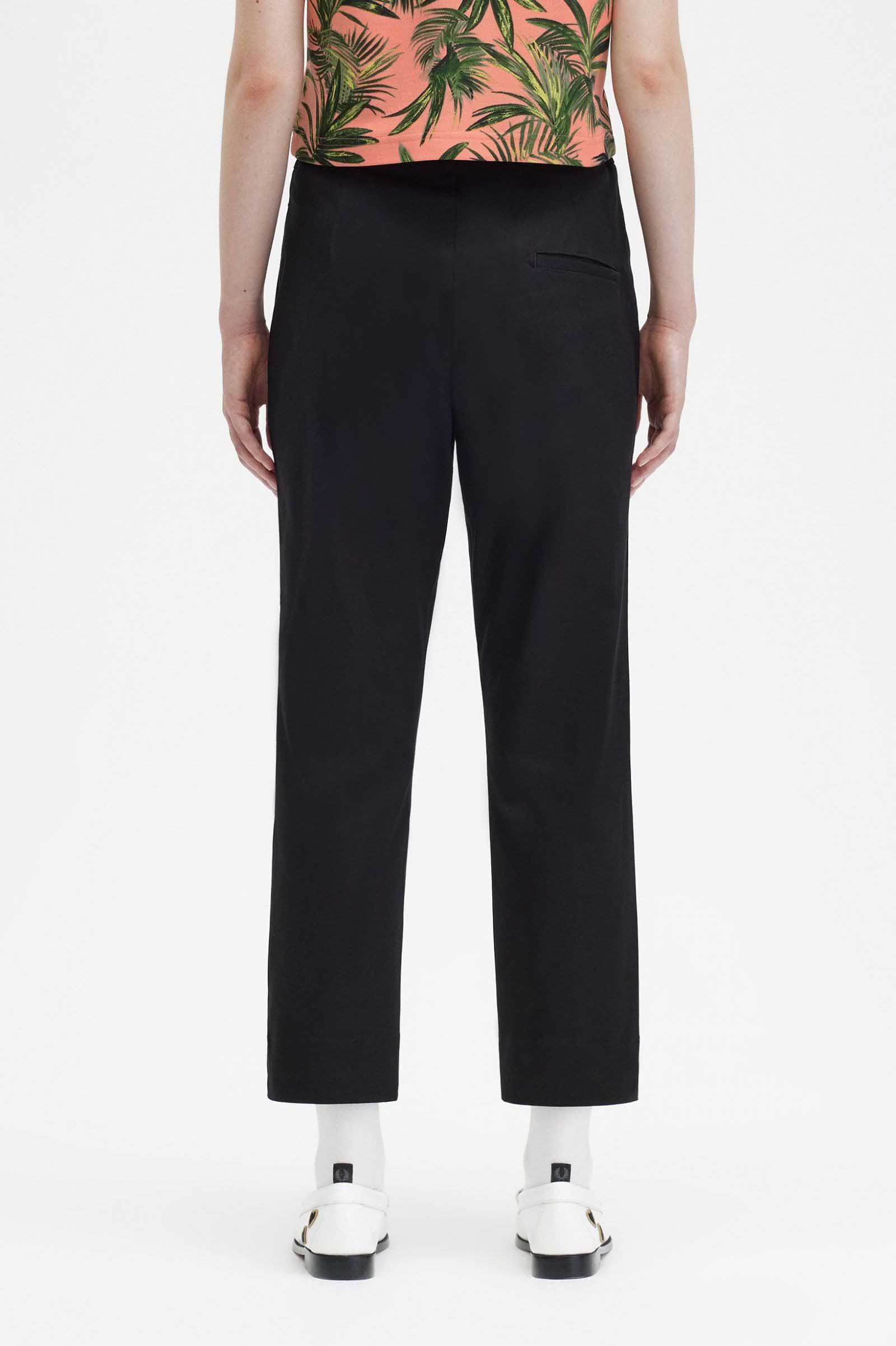 Amy Winehouse High Waist Trousers(8 102：BLACK): | FRED PERRY 