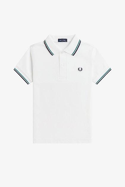Kids Twin Tipped Fred Perry Shirt