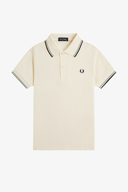 Kids Twin Tipped Fred Perry Shirt