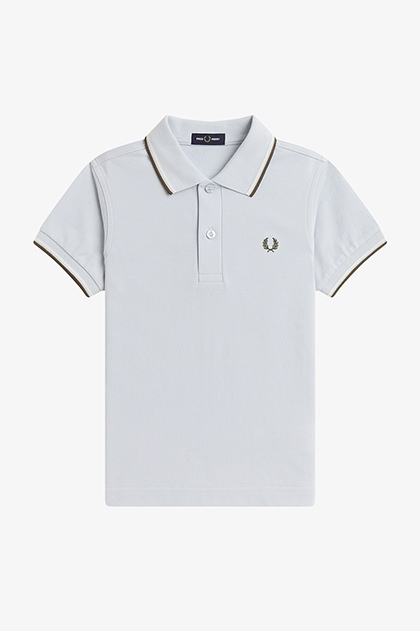 Kids Twin Tipped Fred Perry Shirt