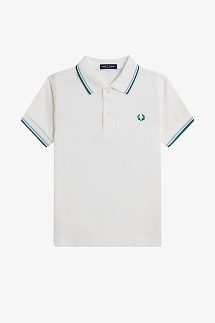 Kids Twin Tipped Fred Perry Shirt