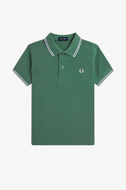 Kids Twin Tipped Fred Perry Shirt
