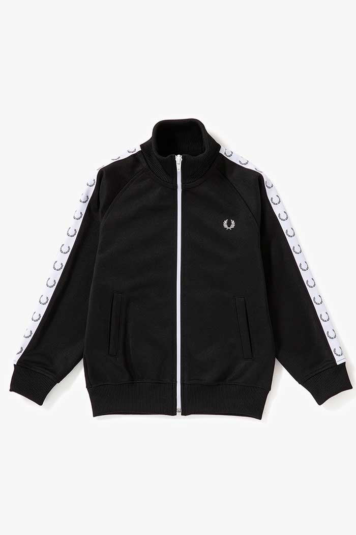 Taped Track Jacket(S 198：BLACK): | FRED PERRY JAPAN | フレッド