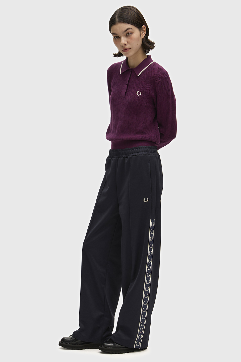 【希少】大幅値下げ UNION TRACKJACKET×PANT 上下完売品 Taped Track Pants(8 608：NAVY): | FRED PERRY JAPAN | フレッド