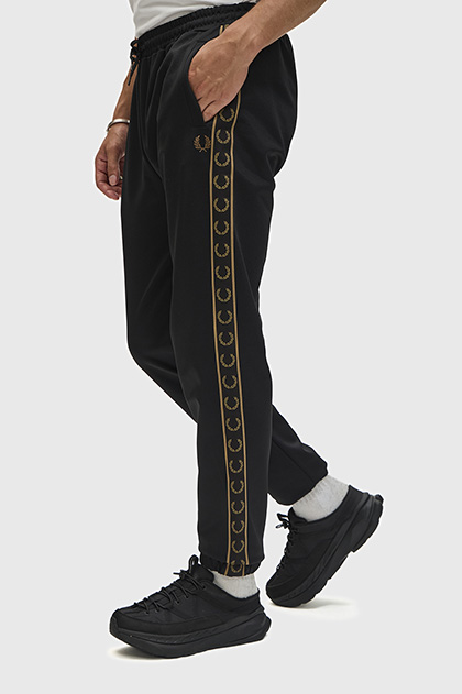 Contrast Tape Track Pants