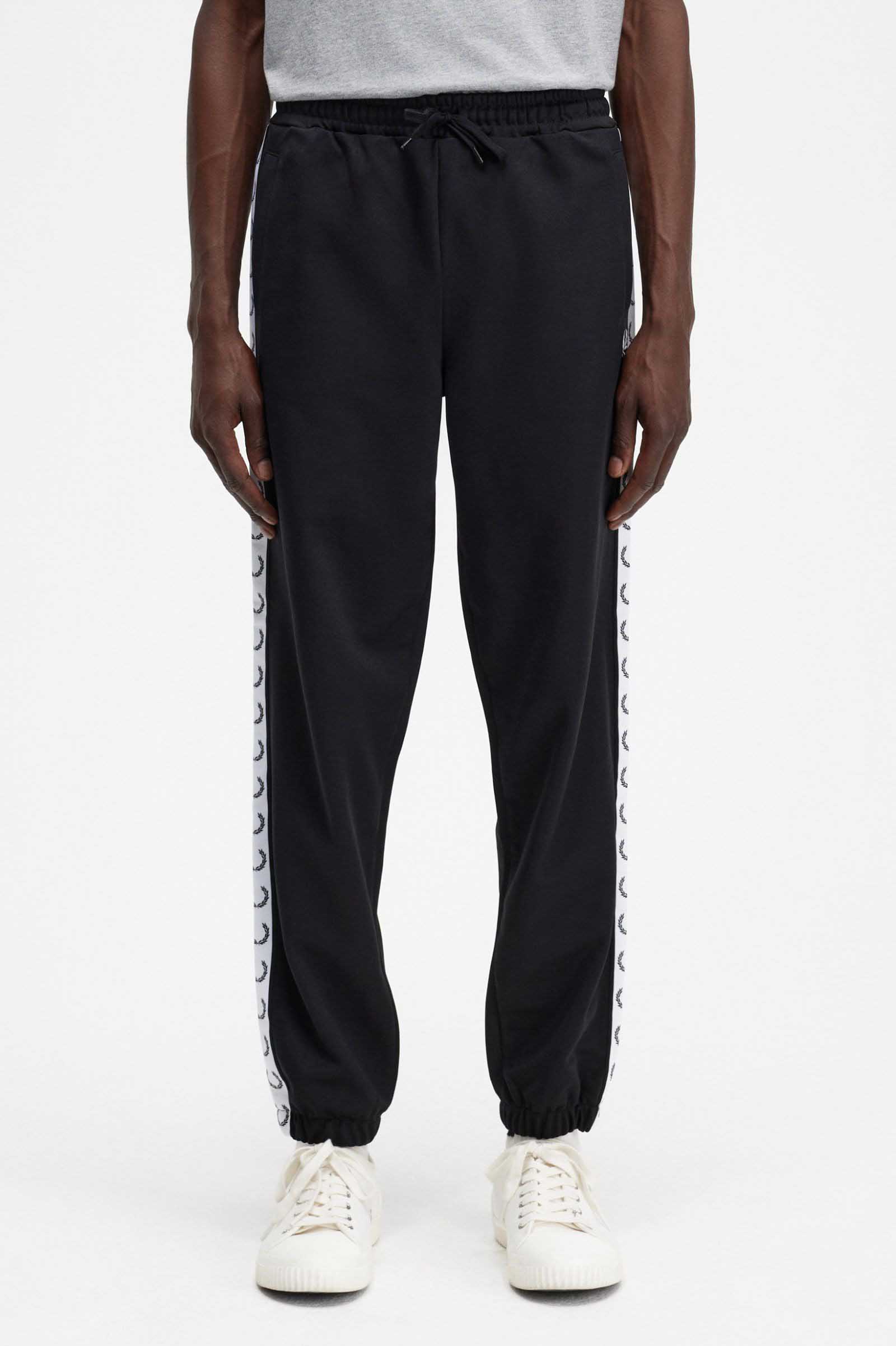 FRED PERRY SIDE TAPED TRACK PANTS