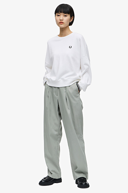 Straight Leg Trousers(8 181：LIME STONE): | FRED PERRY 