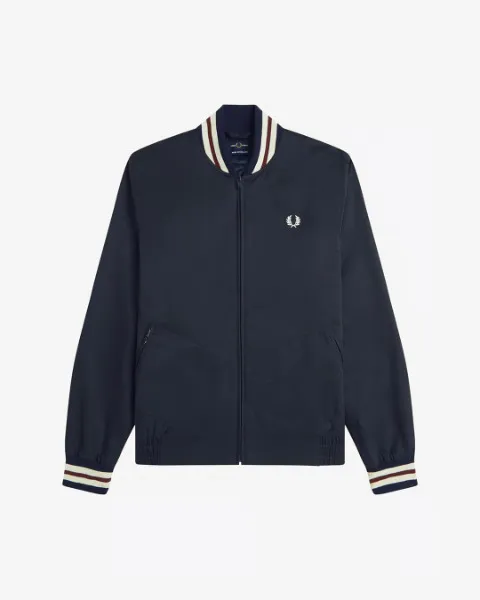 Twill Tennis Bomber Jacket