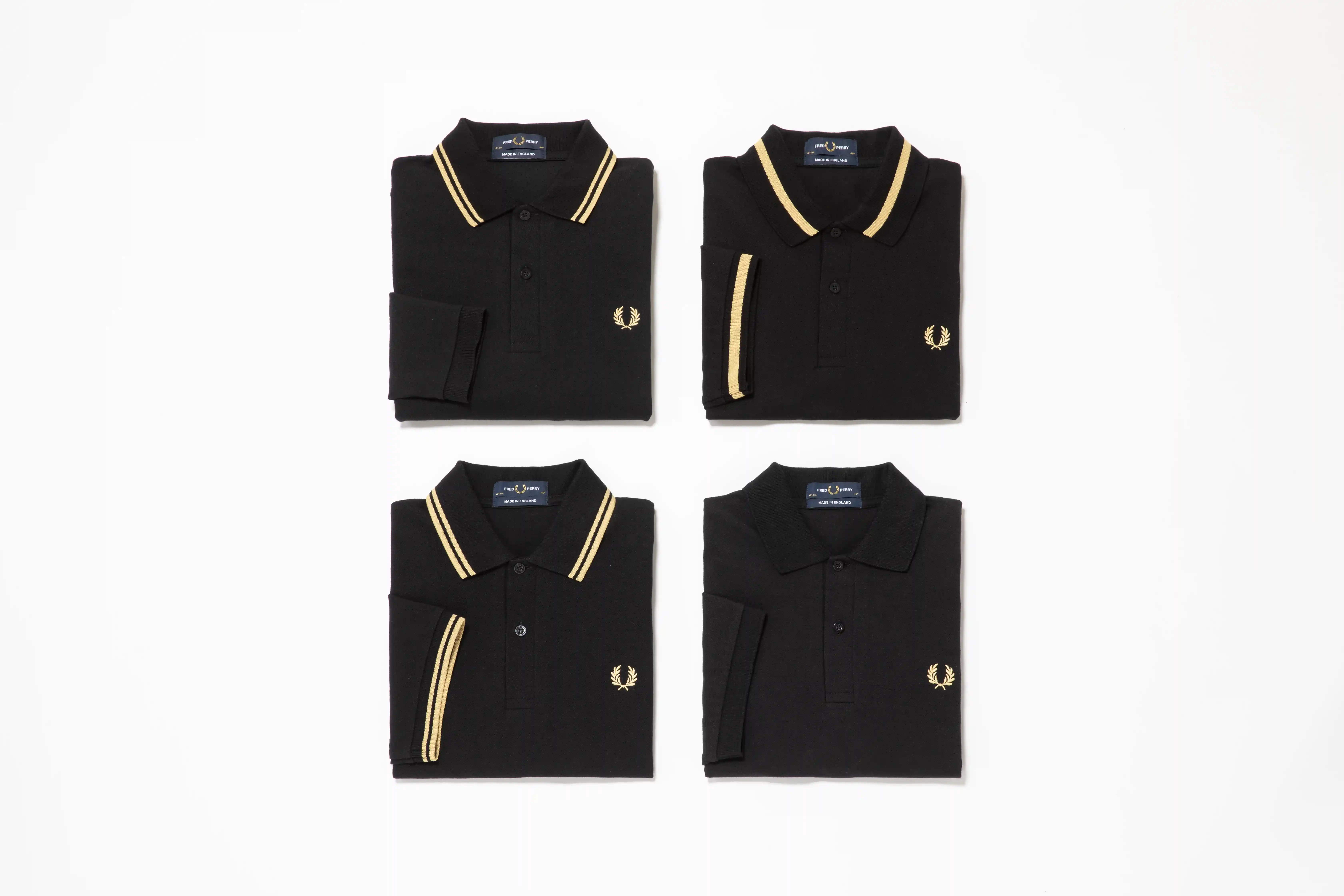 00's FRED PERRY 60s復刻 青タグ イングランド製 ポロシャツ