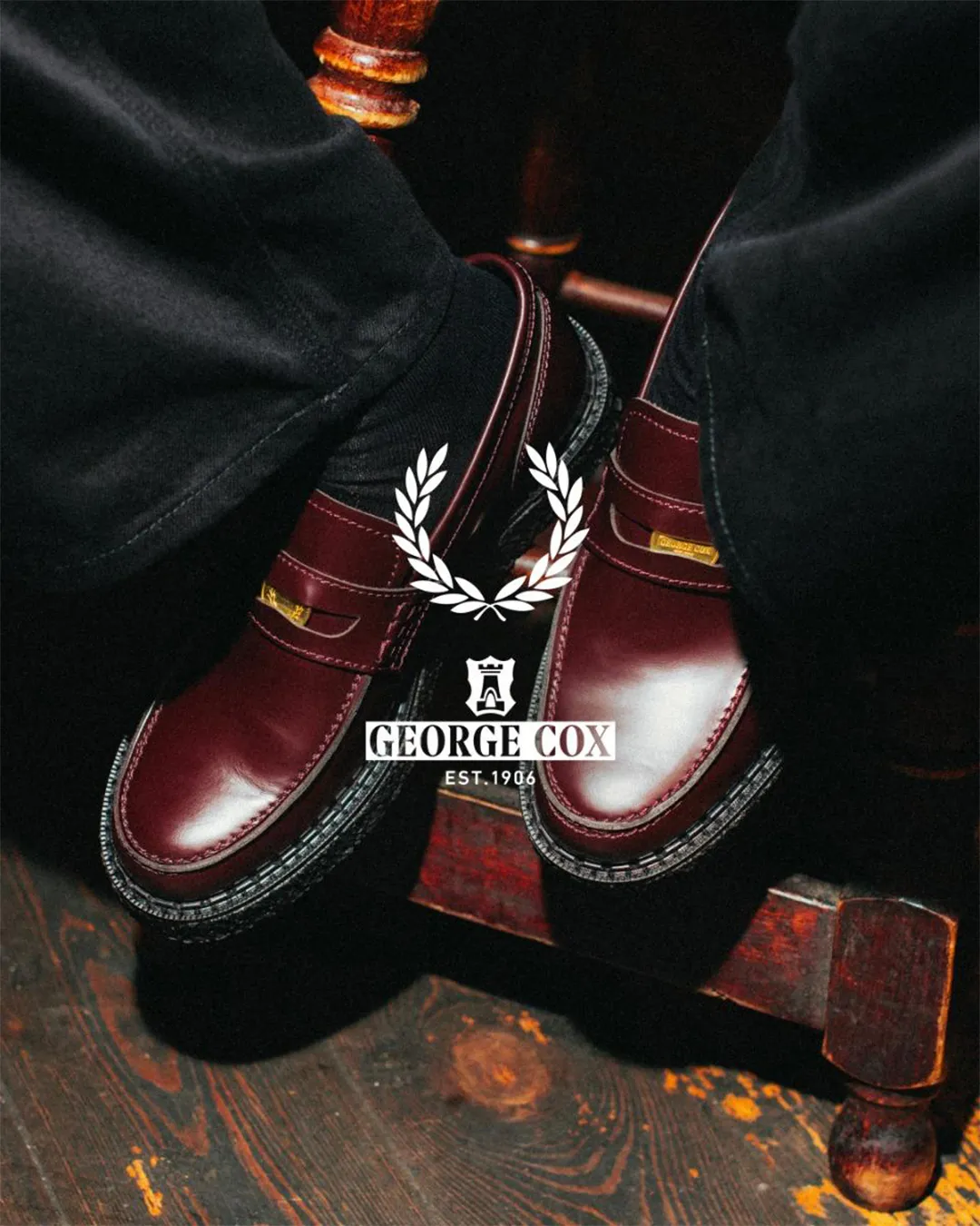 フレッドペリー x ジョージコックス