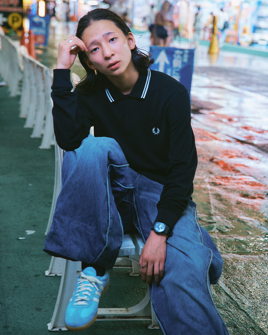 フレッドペリー　FREDPERRY デニム