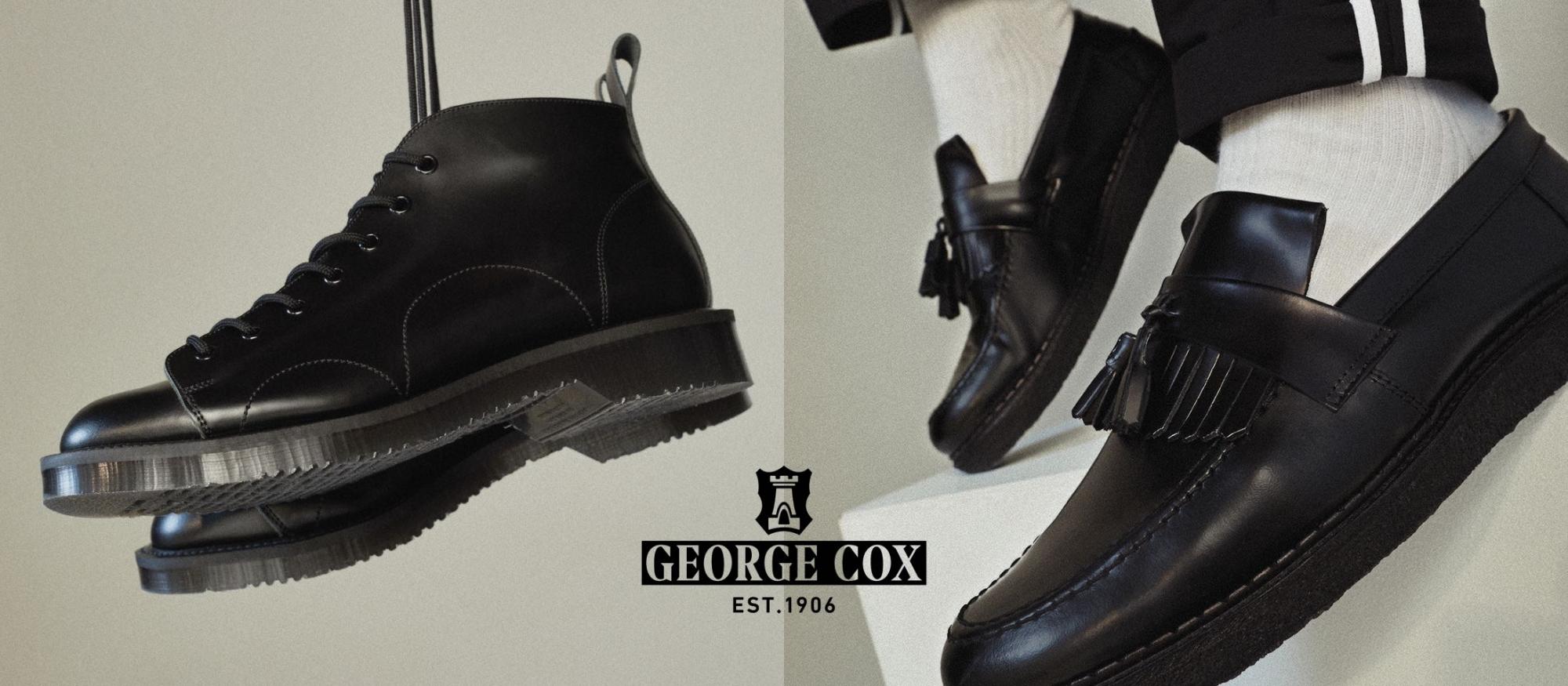 FRED PERRY  x  GEORGE COX  未使用　黒