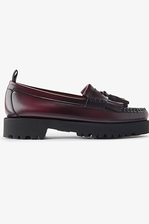 G.H.Bass Tassel Loafer  Leather Women