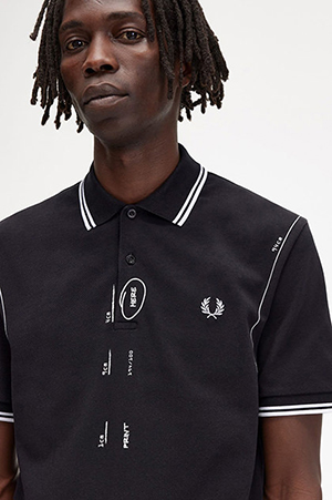 Gate194 Printed Polo Shirt